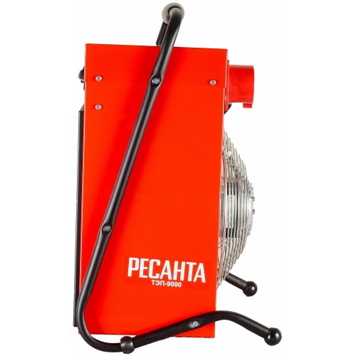 Тепловые пушки Ресанта ТЭП-9000 67/1/4 Тепловая электрическая пушка { квадратная, 380В, вентилятор/4500/9000 Вт, 12,1 кг }